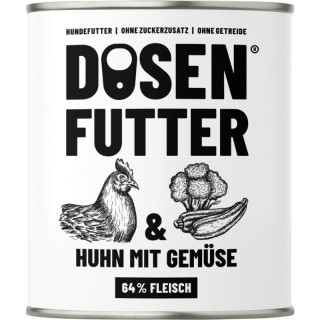 SCHNAUZE & CO. 6x800g HUHN & GEMÜSE