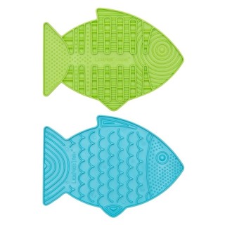 LickiMat Set Cat Casper/Felix grün