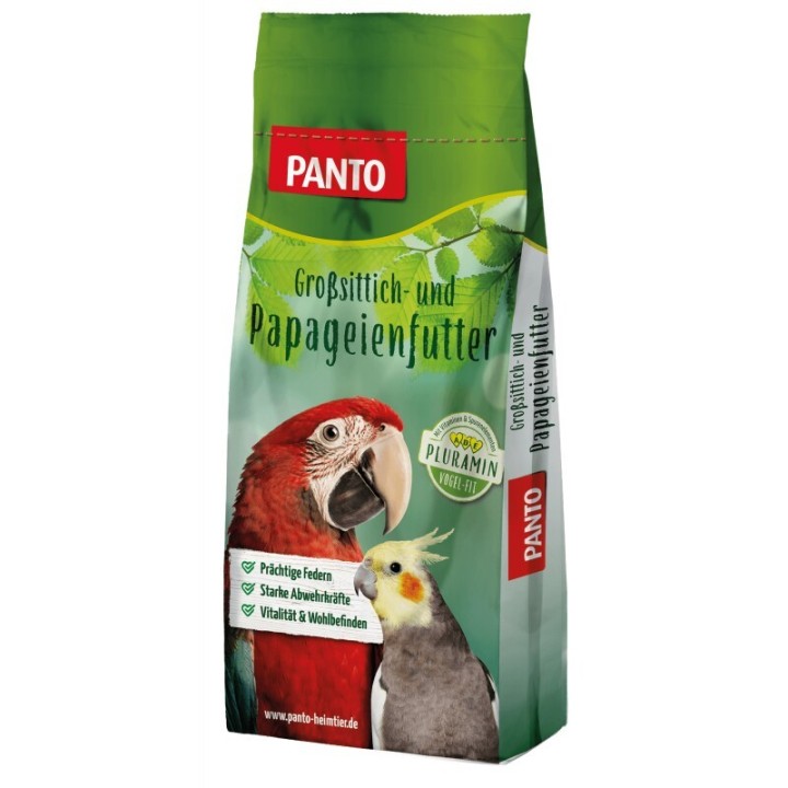 Panto ® Papageienfutter mit Pluramin 20kg