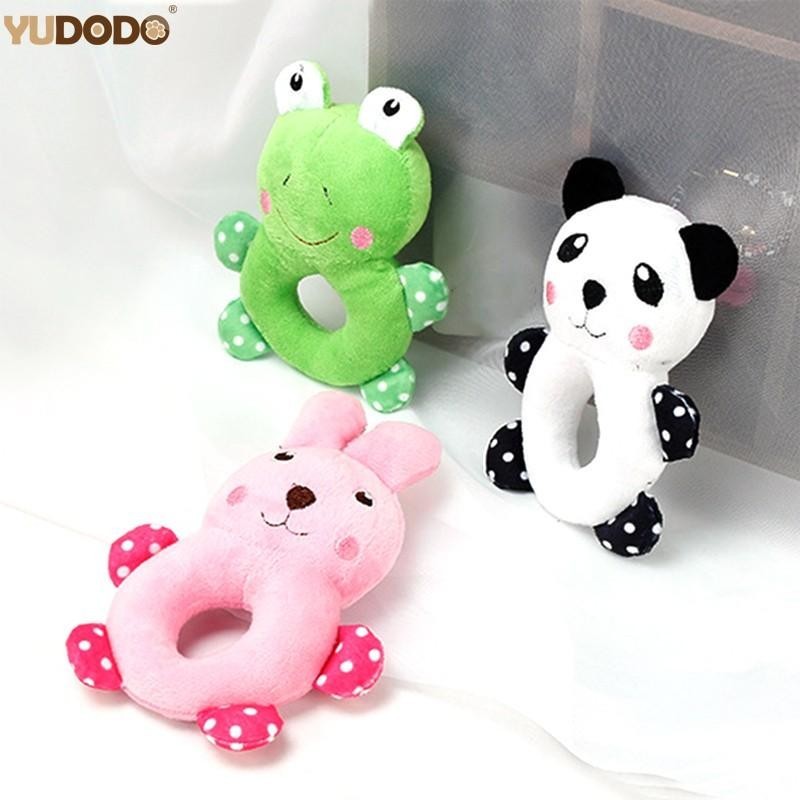 Stuffe Cartoon Panda Frosch Kaninchen Hund Weiches Plüsch Haustier Kauspielzeug Für Kleine Hunde Teddy Chihuahua Welpen Katze