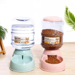 Automatische Futterspender für Hunde, Plastikwasserflasche, Katzennapf, Füttern und Trinken, Wasserspender für Hunde, Futtern