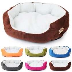 Zwinger Katzenkorb Betten Haustierhaus Nest Hundebett Matte Pad für kleine Hunde Yorkie Chihuahua Schlafnest Welpenkissen 40c