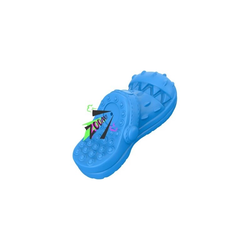 Petsation Kauspielzeug Schuh blau