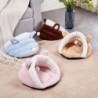 Warme kleine Hundehütte für den Winter, Teddy-Teetassen-Hundehütte, Katzenbett, Katzenschlafsack, Haustierhütte, erhältlich f
