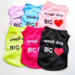 Haustier Hund Kleidung Sommer Kleidung für Hund Weste Shirt Welpen Haustier warme Hunde Haustiere Kleidung Chihuahua Yorkshir