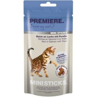 PREMIERE Mini Sticks 7x50g Lachs mit Forelle