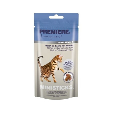 PREMIERE Mini Sticks 7x50g Lachs mit Forelle