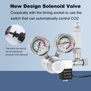 CO2-Druckentlastungsspender, Wasserregler für Aquarienregler EU CGA320