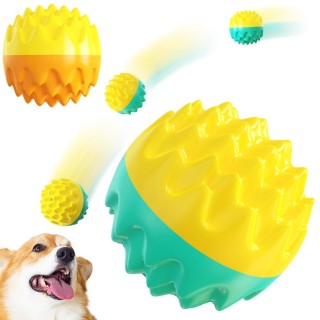 Kau- und Quietschspielzeug für kleine und große Hunde, interaktives Spielzeug zur Verbesserung des IQ, Zahnreinigung, Welpens