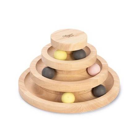 Designed by Lotte DBL Spielturm Mia Holz braun