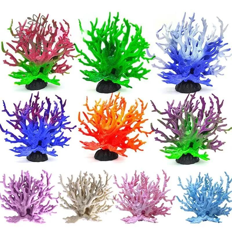 Künstliche Unterwasser-Korallen, Wasserpflanzen, Landschaft, Aquarium, Simulation, künstliche Korallen, Aquarium-Dekoration,