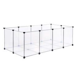 Lionto Erweiterbares Freigehege für Kleintiere