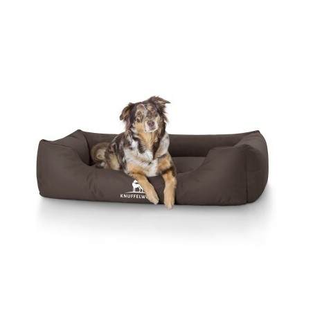 Knuffelwuff Hundebett Finlay aus Nylongewebe braun XXL