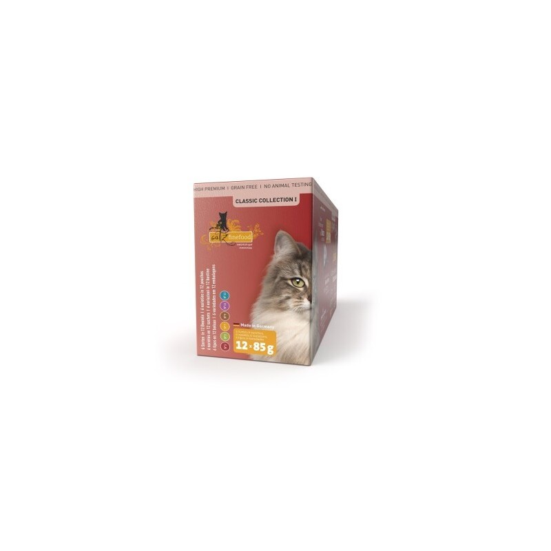 Catz finefood Nassfutter Katze Classic Collection Adult 12x85 g Multipack 1