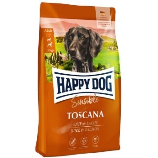 HAPPY DOG Sensible Trockenfutter Hund Adult, Toscana 1 kg