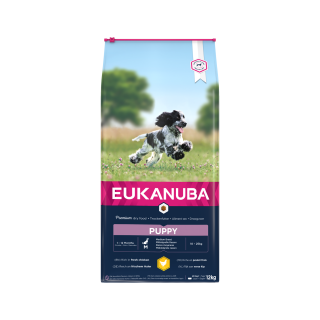 Eukanuba Dog Medium Breed Puppy Hundefutter - 3 kg