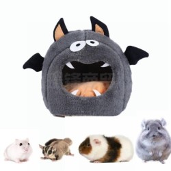 Haustier warmes Bett Mini Haus waschbar Herbst Winter Nest geeignet für Hamster Meerschweinchen Handwerker