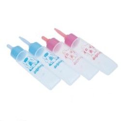 30 ml Haustier-Futterflasche, Trinker, Futterspender, Katze, Hunde, Welpenzubehör für Hamster, Kaninchen, Chinchilla short pa