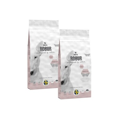 BOZITA Robur Sensitive Lachs und Reis 2x12,5 kg