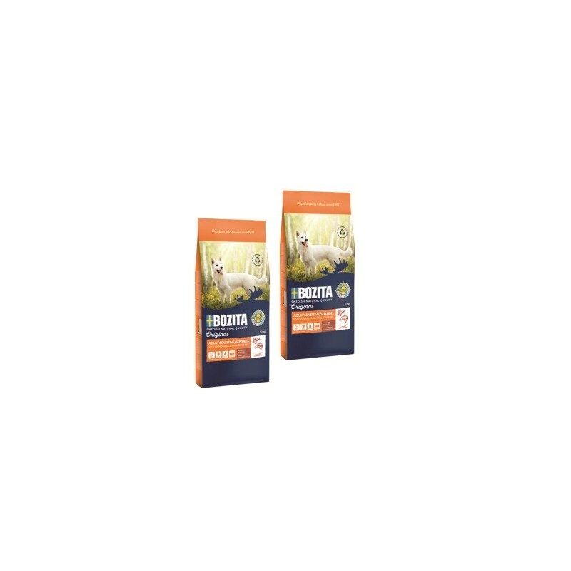 BOZITA Dog Original Adult Sensitive Skin&Coat 2x12 kg