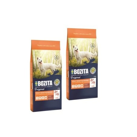 BOZITA Dog Original Adult Sensitive Skin&Coat 2x12 kg