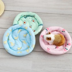 Rundes Hamsterbett, bequeme Schlafmatte, Polster für Igel, Eichhörnchen, Mäuse, Ratten, Meerschweinchen, Chinchillas, kleine