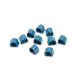 10 Stück RFID-Taubenvogelringe EMID-Tag-ID-Vogelbeinclipringe zur Verfolgung mit 125 kHz Niederfrequenz-4100-Chip-Trainingszu