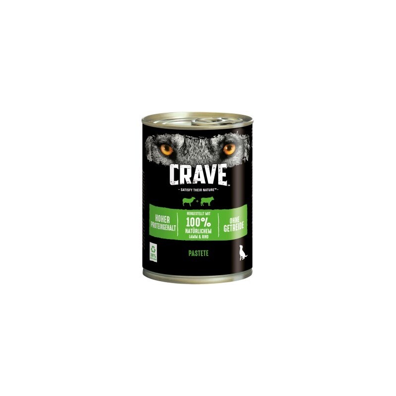 CRAVE Adult Lamm und Rind 6x400 g