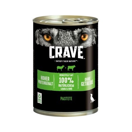 CRAVE Adult Lamm und Rind 6x400 g