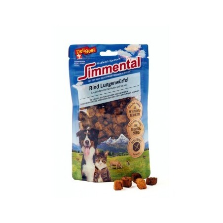 DeliBest Simmental Rind Lungenwürfel 60g