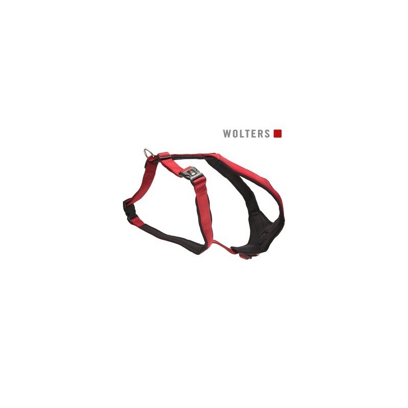 Wolters Geschirr Professional Comfort rot/ schwarz 27 cm, 32 cm, 1,5 cm