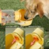 Haustier-Wasserflasche, Schüssel, Wasserbehälter, Ausgehen, Outdoor-Trinkbecher, 550 ml, Trinkspender, Wasserbehälter A weiß