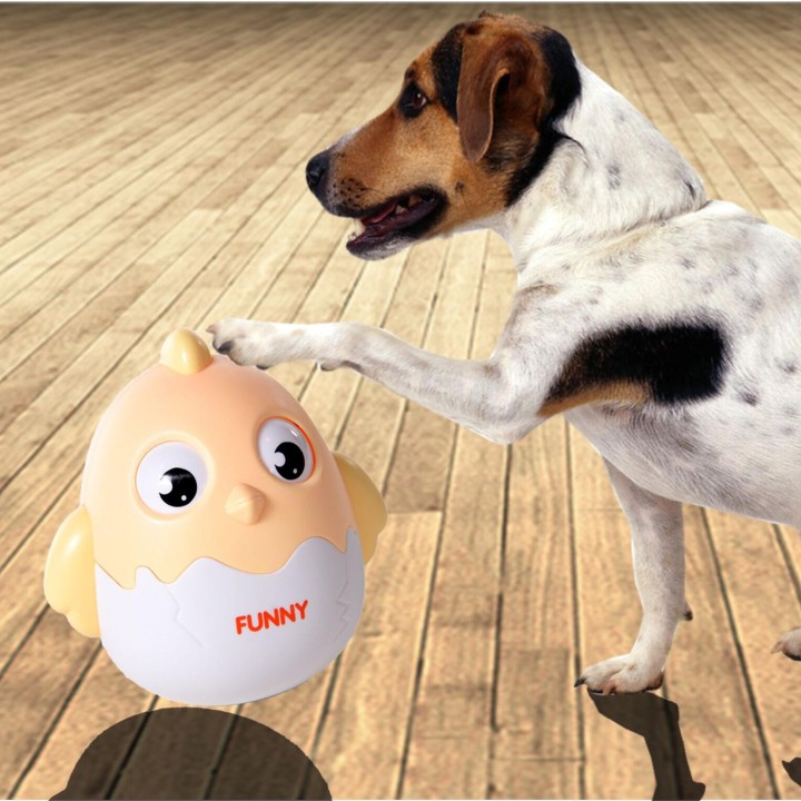 Neu Spaß und Kreative Haustier Spielzeug Lustige Katze Tumbler Cartoon Hund Pädagogisches Spielzeug