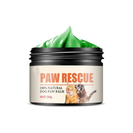 30g Haustierpfotenbalsam, Pflegeschutzcreme, Schnuller, natürliche Inhaltsstoffe, Hunde-Katzen-Fußlotion für Hunde, Katzen, W