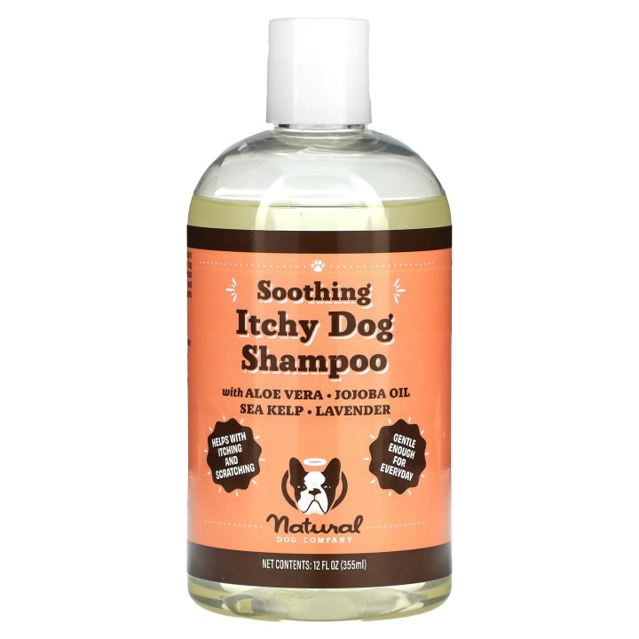 Natural Dog Company, Juckreizlinderungsshampoo für Hunde, 12 oz (355 ml)