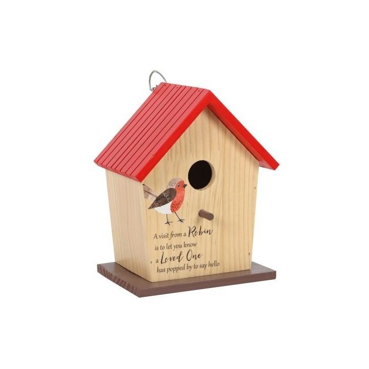 Something Different Robin Bamboo Wildvogelhaus One Size rot/braun