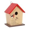 Something Different Robin Bamboo Wildvogelhaus One Size rot/braun