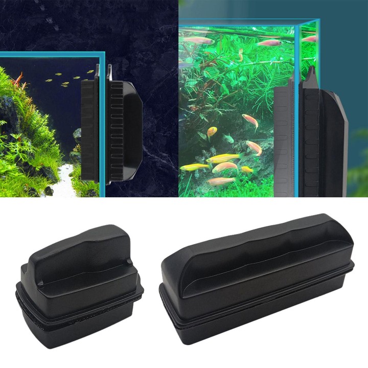 Fisch Tanks Algen Magnet Reinigung Werkzeug Schwimmenden Reiniger Wäscher Pinsel Algen Schaber Werkzeug Schwimmenden Wäscher