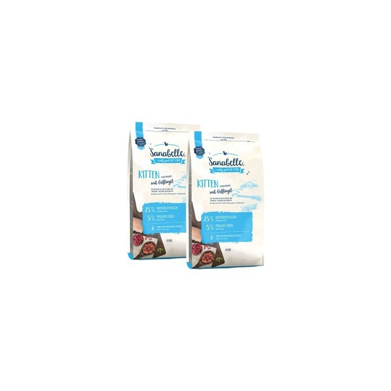 Sanabelle Kitten 2x2 kg