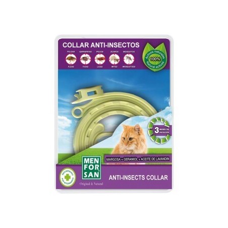 MENFORSAN Insektenhalsband Katze 30 cm