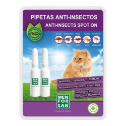 MENFORSAN Anti-Insekten-Pipetten Katze 2Stück je 1,5 ml