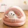 Hundehütte Herbst und Winter Bequeme, verdickte, warme Jurten-Haustierhütte Tiefschlaf-Katzenmatte Zwinger Universal für Katz
