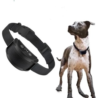Hundetrainingshalsband, kein Schock, harmlos, sichere Geräuschvibration, Anti-Bell-Gerät für Haustiere, wiederaufladbar über