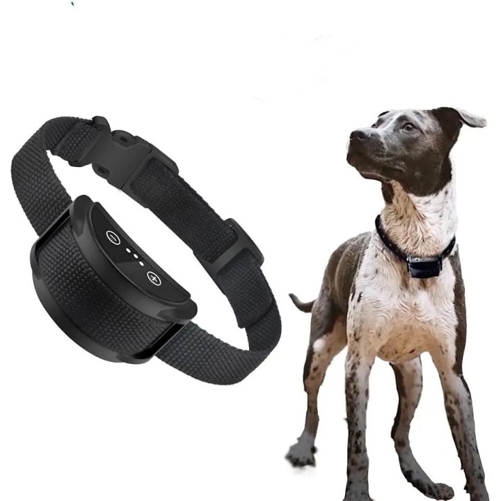Hundetrainingshalsband, kein Schock, harmlos, sichere Geräuschvibration, Anti-Bell-Gerät für Haustiere, wiederaufladbar über