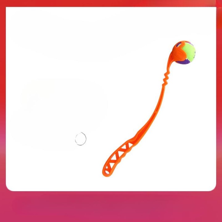 Tossing Cue Interaktives Outdoor-Spielzeug für mittelgroße und große Hunde, Labrador, Golden Retriever 45*6*6cm