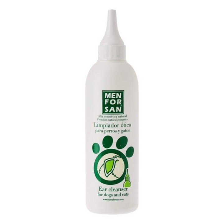MENFORSAN Ohrenreiniger für Hunde und Katzen - 125 ML