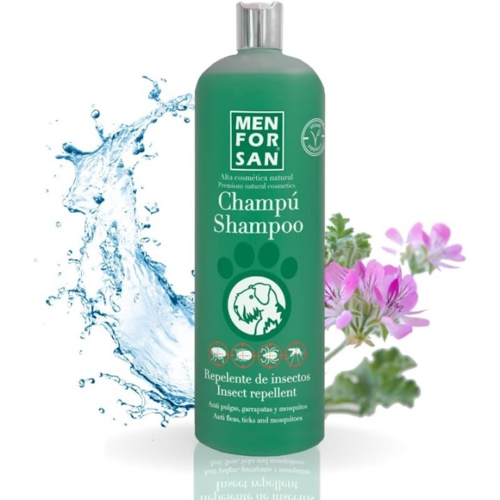 MENFORSAN Shampoo für Hunde mit Insektenschutz 1 l