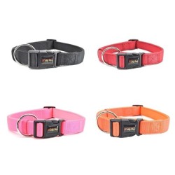 Nylon-Tauchmaterial, bequem und weich, O-Ring-Halsband für das Hundetraining, kleine und mittelgroße Hunde, verstellbare Haus