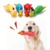 Huhn Form Latex Haustier Quietsch Spielzeug Welpen Kauen Sound Spielzeug Huhn Quietsche Schreien Huhn gelb