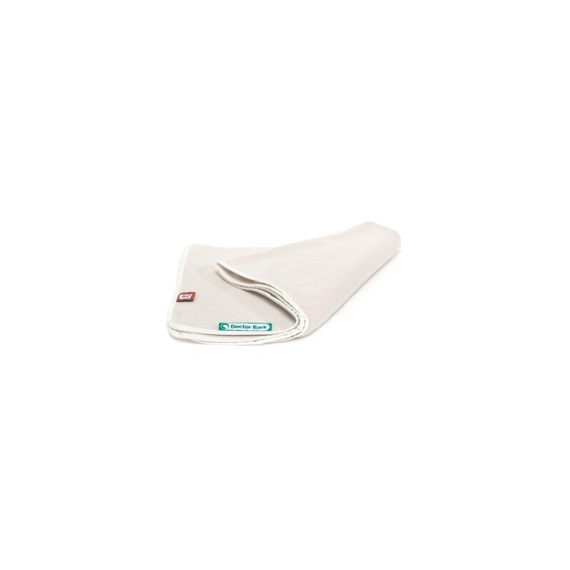 Doctor Bark Kuscheldecke Fleece creme/ beige M